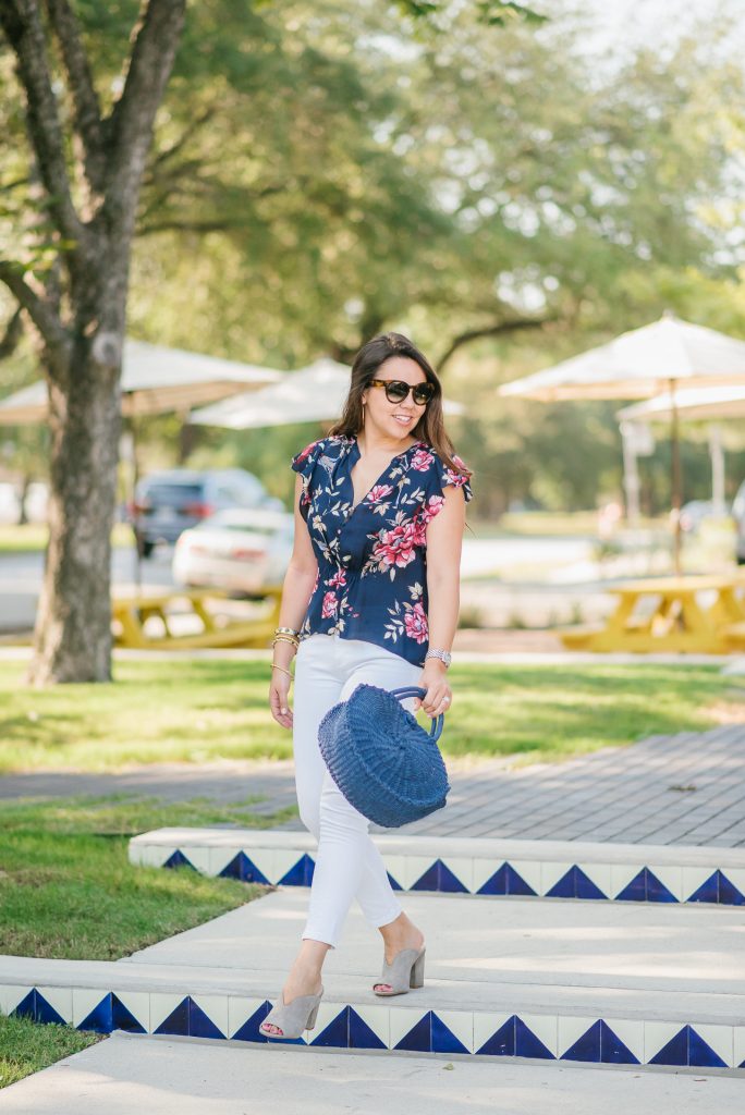 How to wear open toe mule heels 