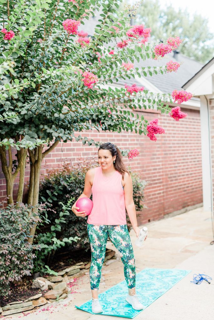 Colorful workout outfits