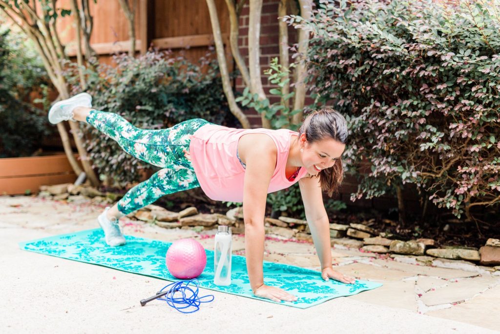 at home workout ideas and tips | Girl Wonder Life