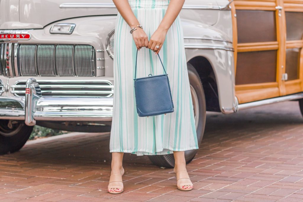 leather bucket bag, ice bucket bag Neely & Chloe | Girl Wonder Life
