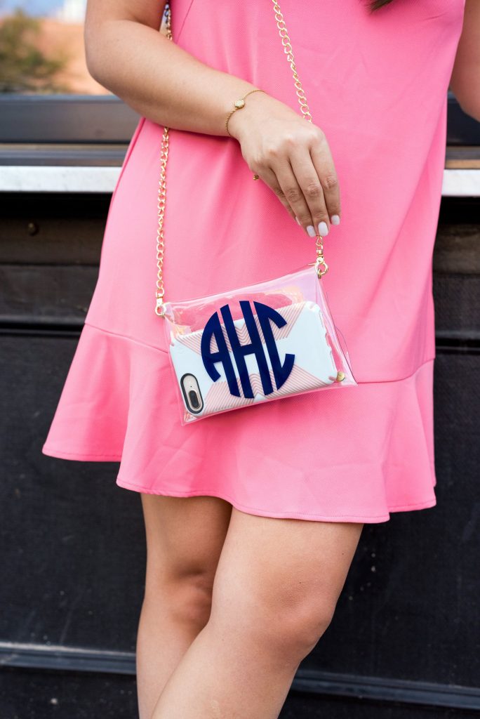 clear game day purse, stadium approved handbags | Girl Wonder Life