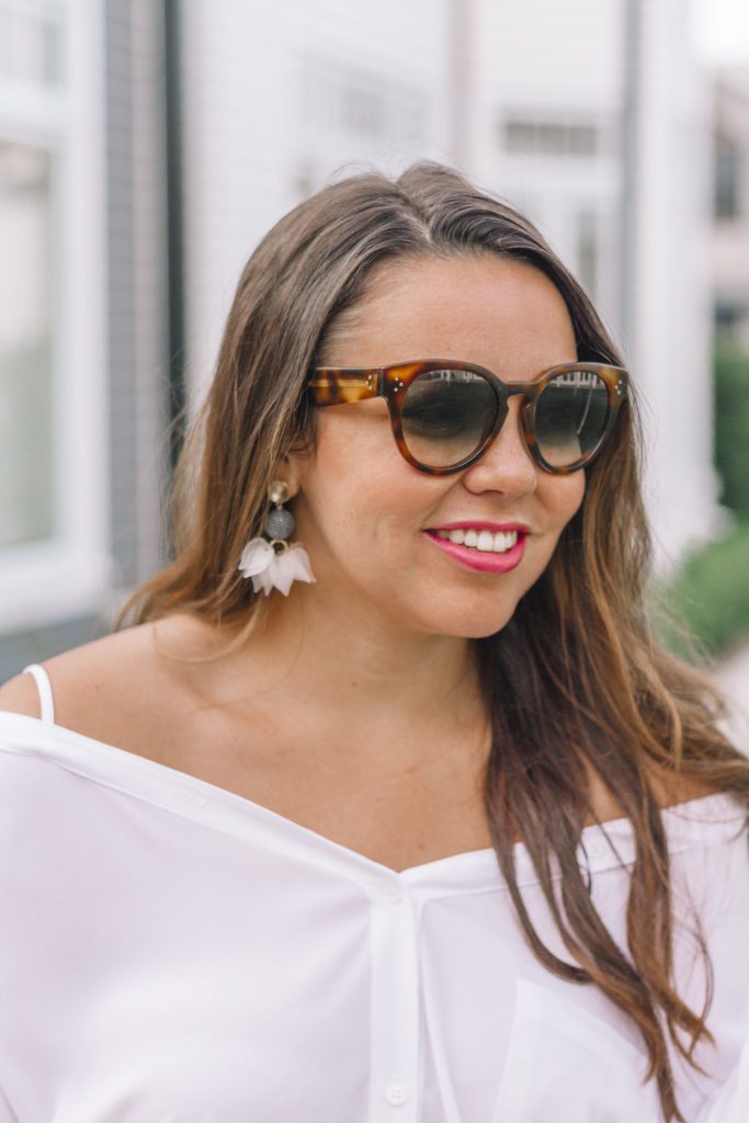 Shiver + Duke statement earrings 