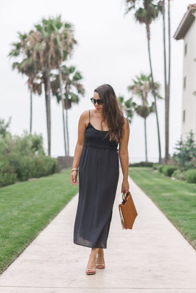 little black midi dress | Girl Wonder Life