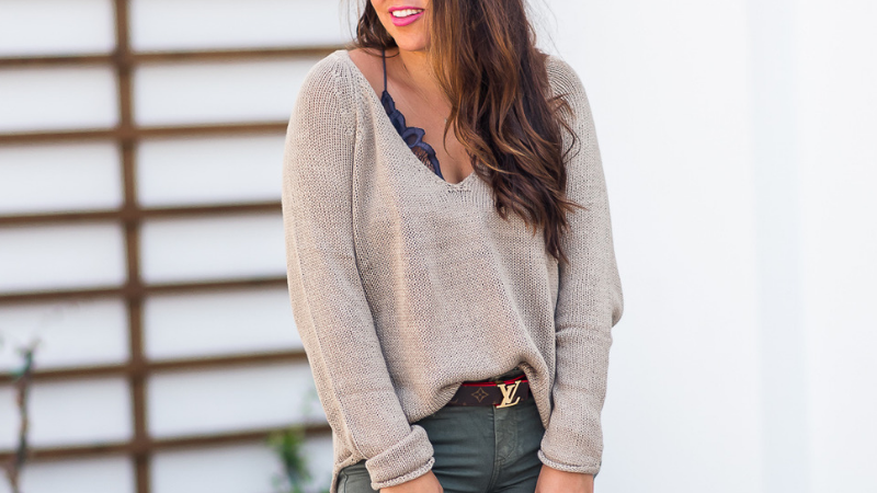 Budget-friendly Slouchy Sweater