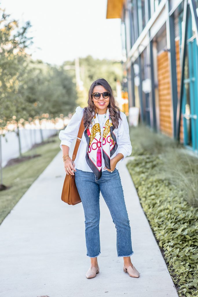 how to wear frayed, boyfriend denim 