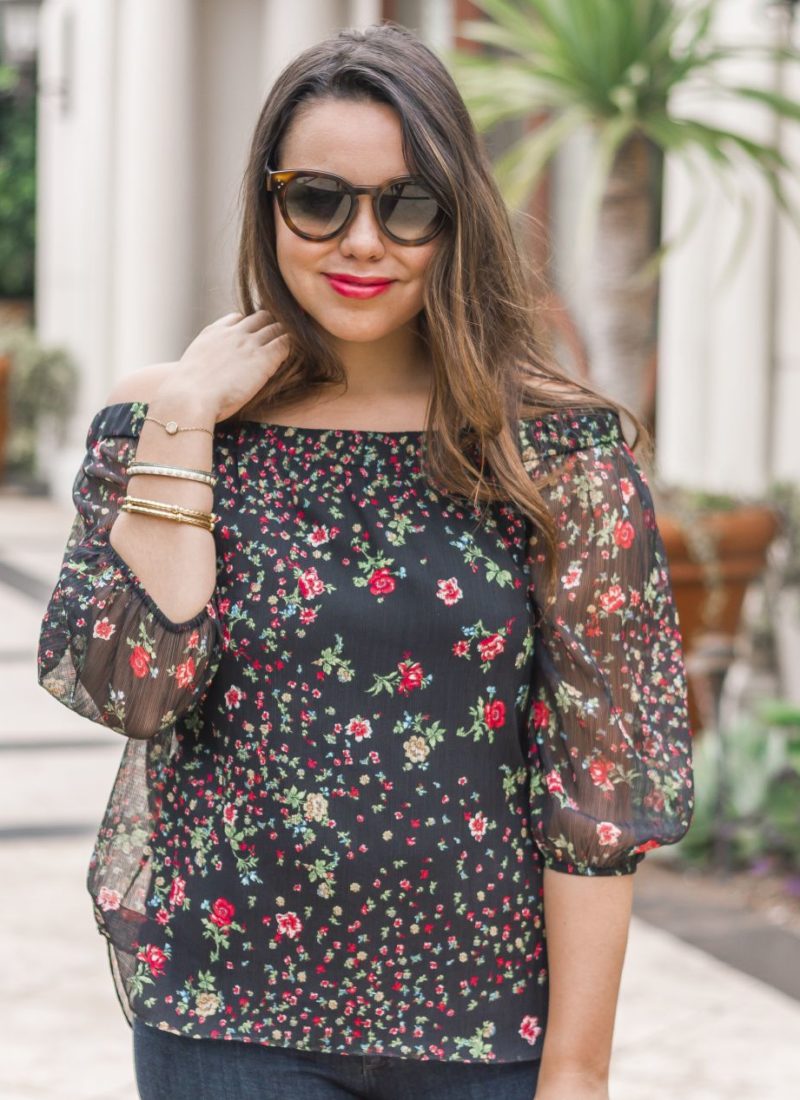 How to Wear Floral Prints in the Fall