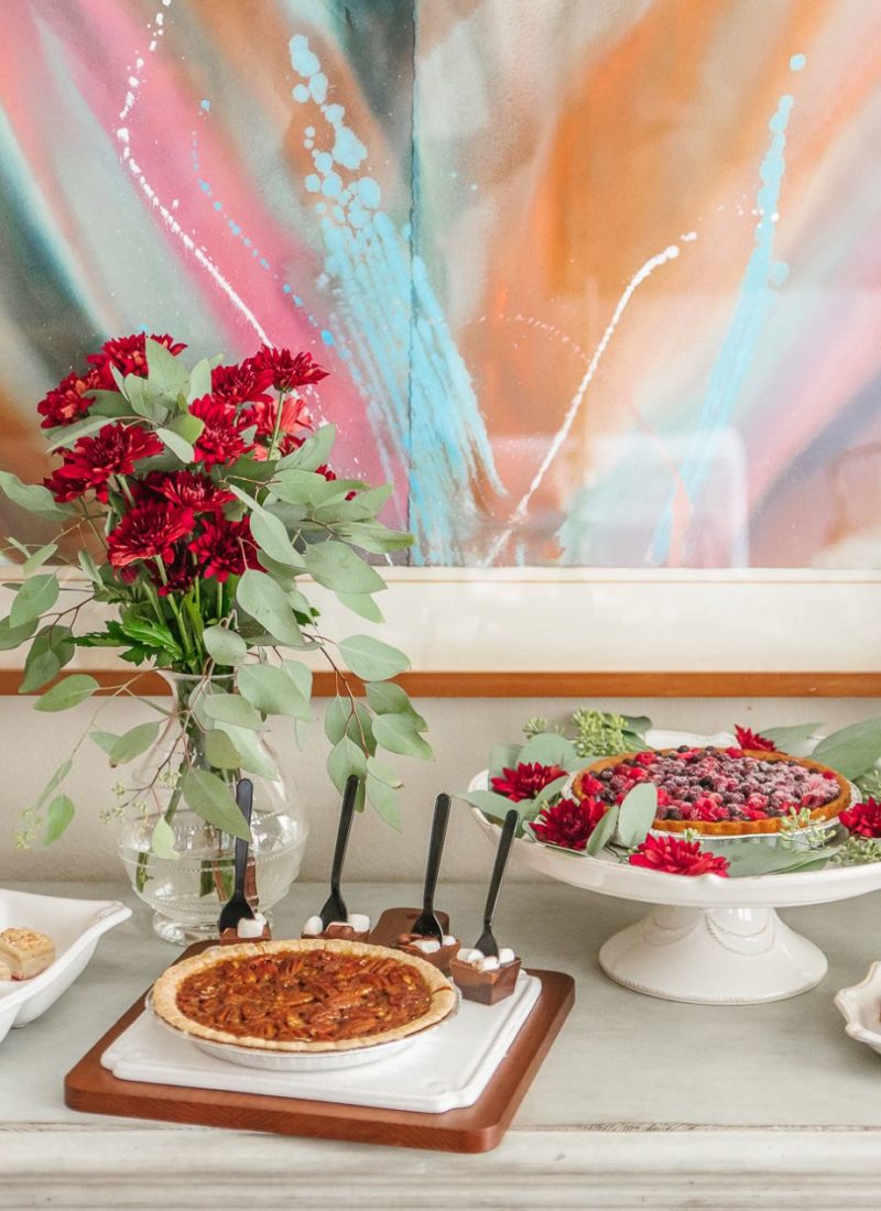 how to create an easy holiday dessert buffet | Girl Wonder Life