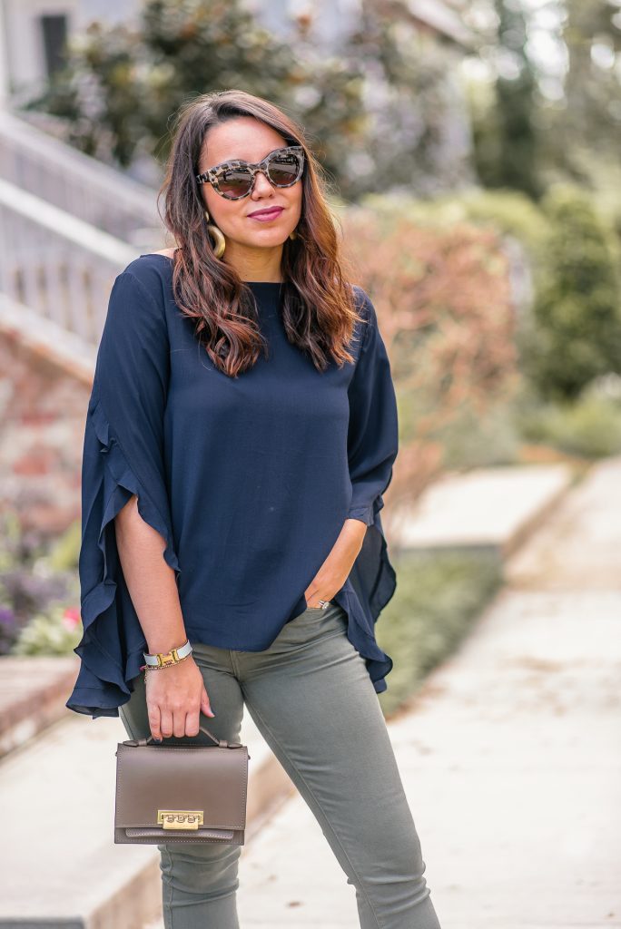 Classic navy top for any wardrobe