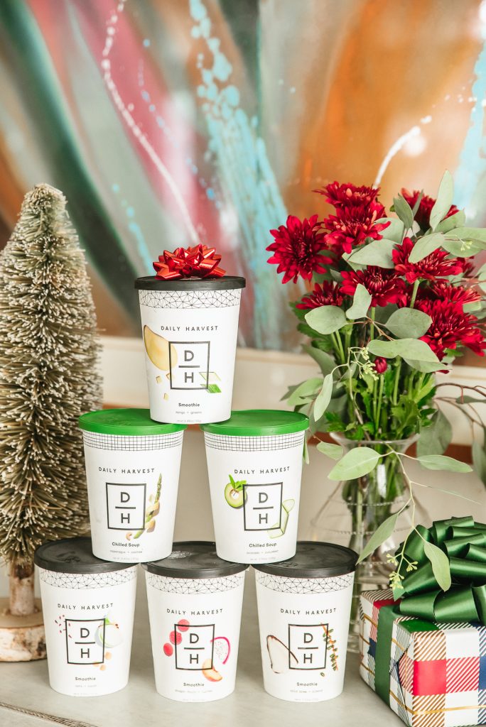 Daily Harvest smoothies and soup cups 