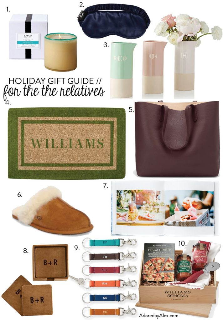 10 gift ideas for family and relatives | Girl Wonder Life