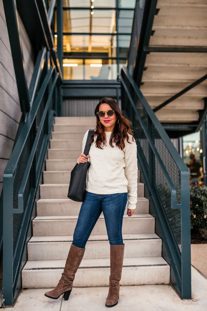 Who What Wear Popcorn pullover sweater