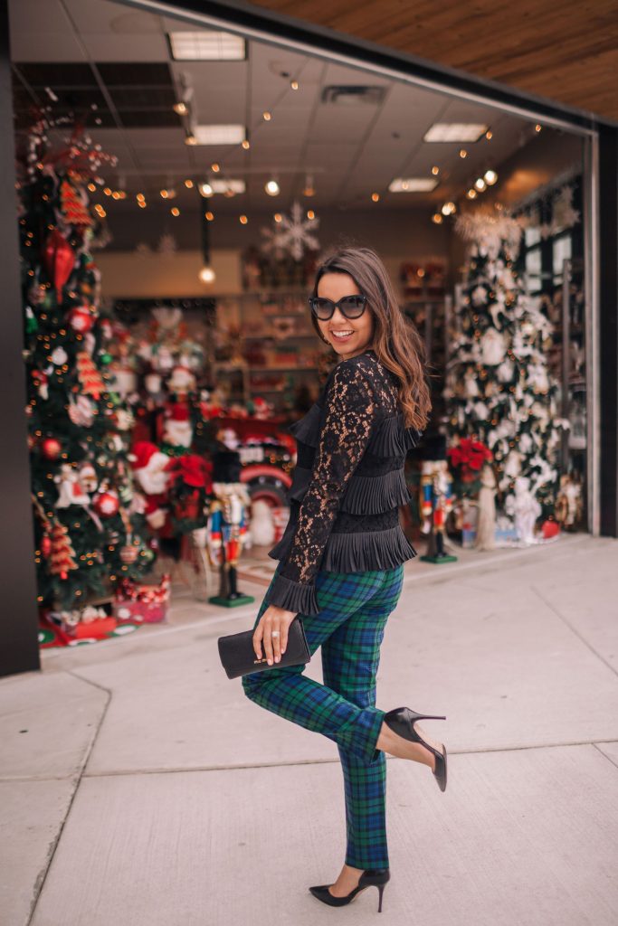 Vineyard Vines plaid pants for holidays