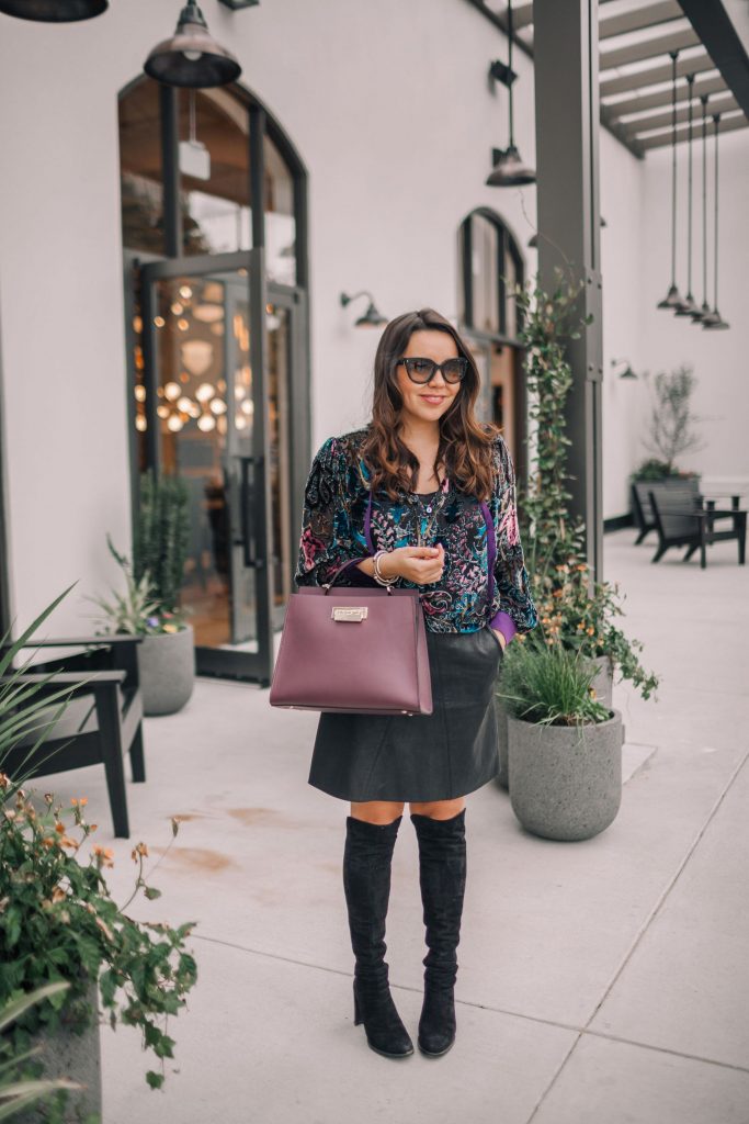 Zac Zac Posen top-handle leather satchel | Girl Wonder Life