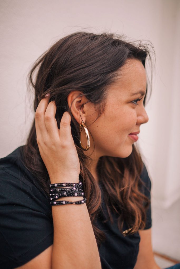 Victoria Emerson beaded wrap bracelet | Girl Wonder Life