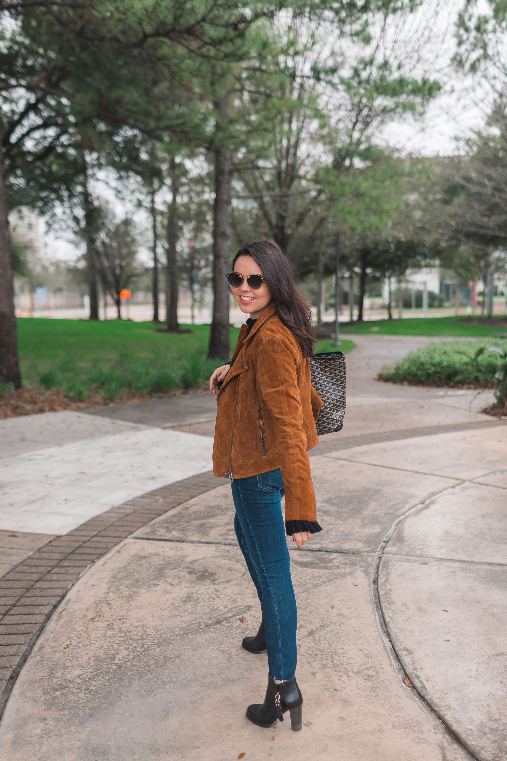 See by Chloe black leather booties