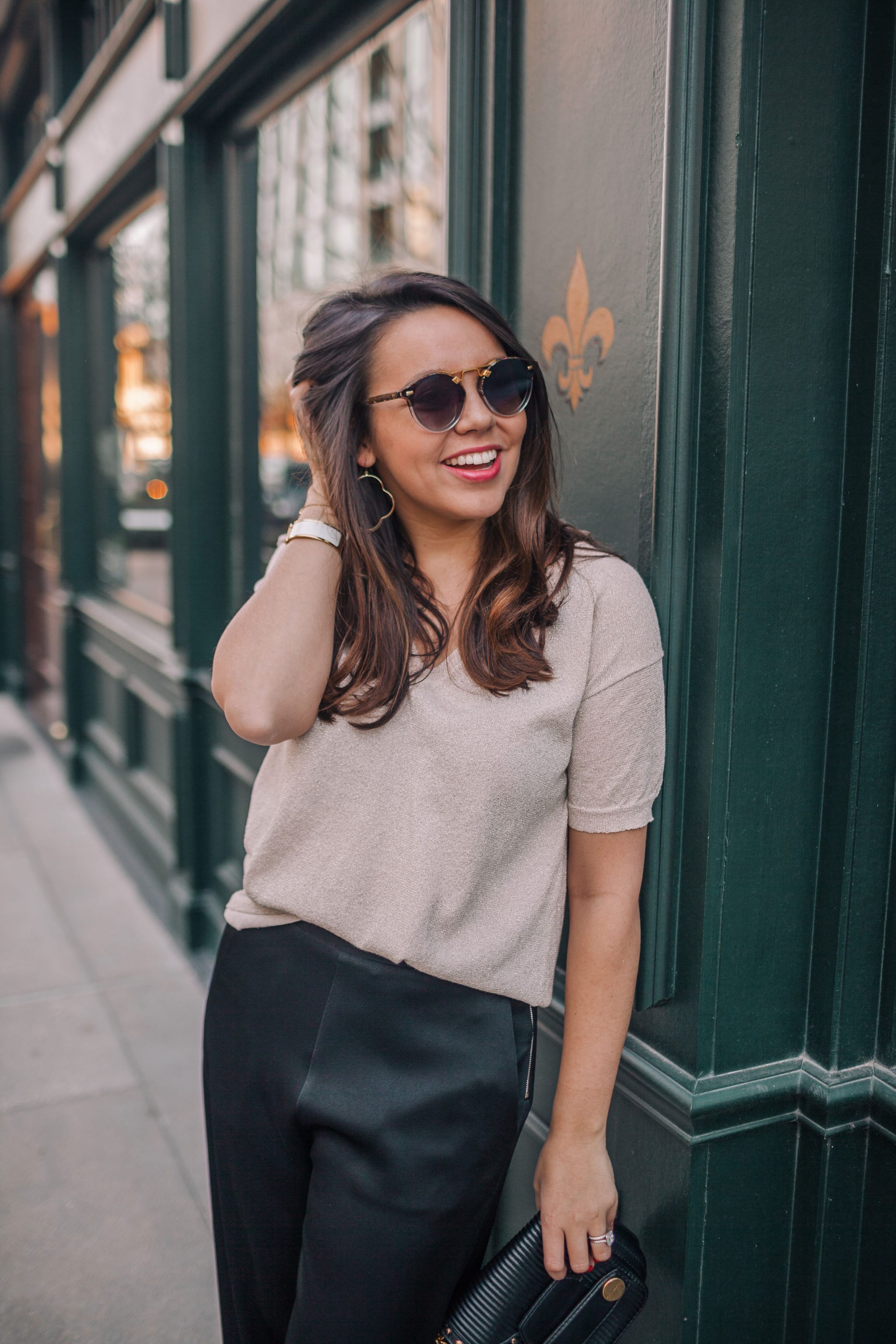 KREWE Stl II Round Sunglasses