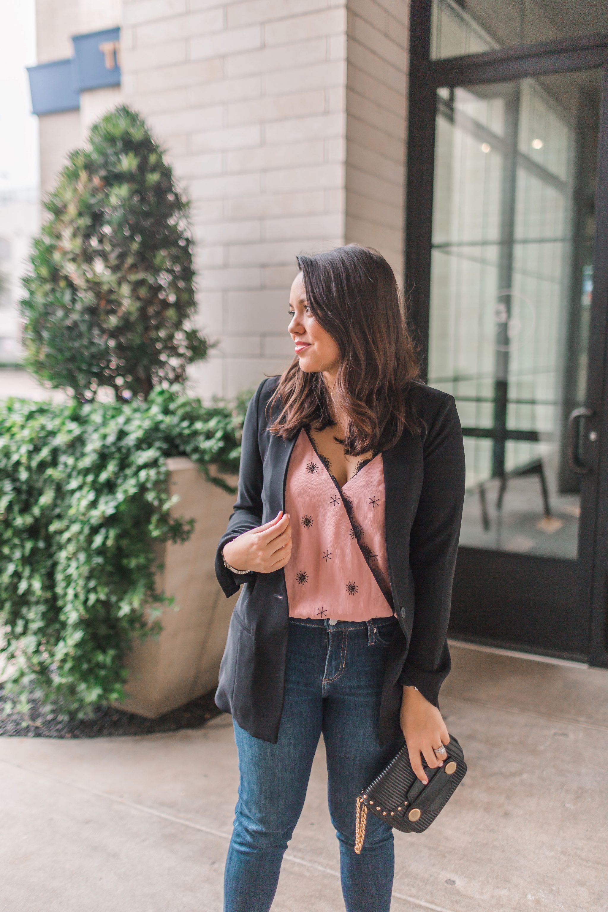 trusty black boyfriend blazer 