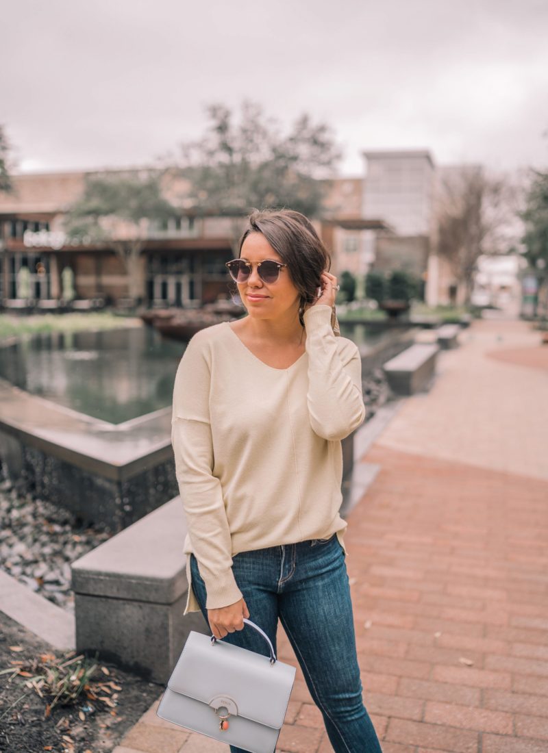 Spring Perfect Yellow Tunic Sweater