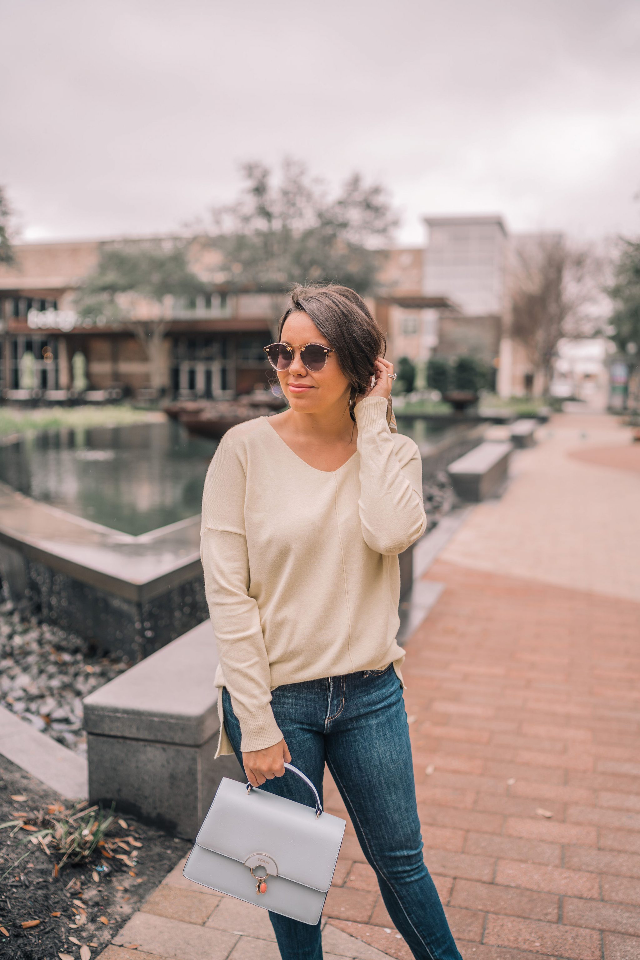 Yellow tunic sweater, budget-friendly lightweight sweaters