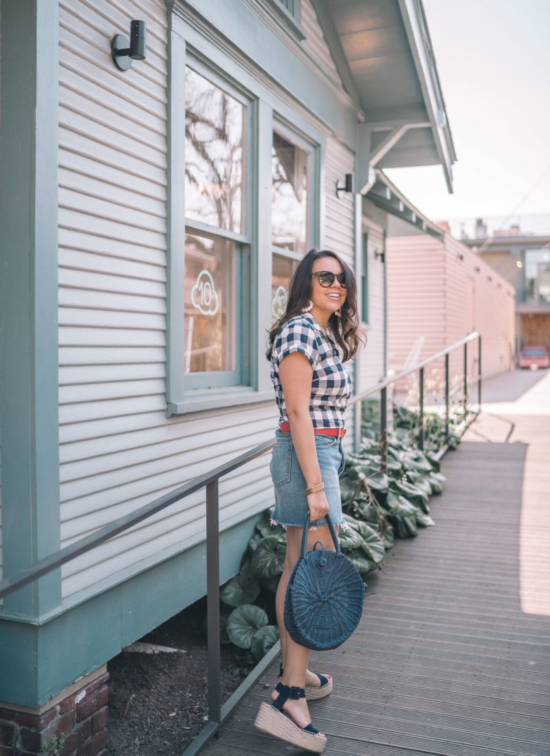 how to wear gingham outfit ideas