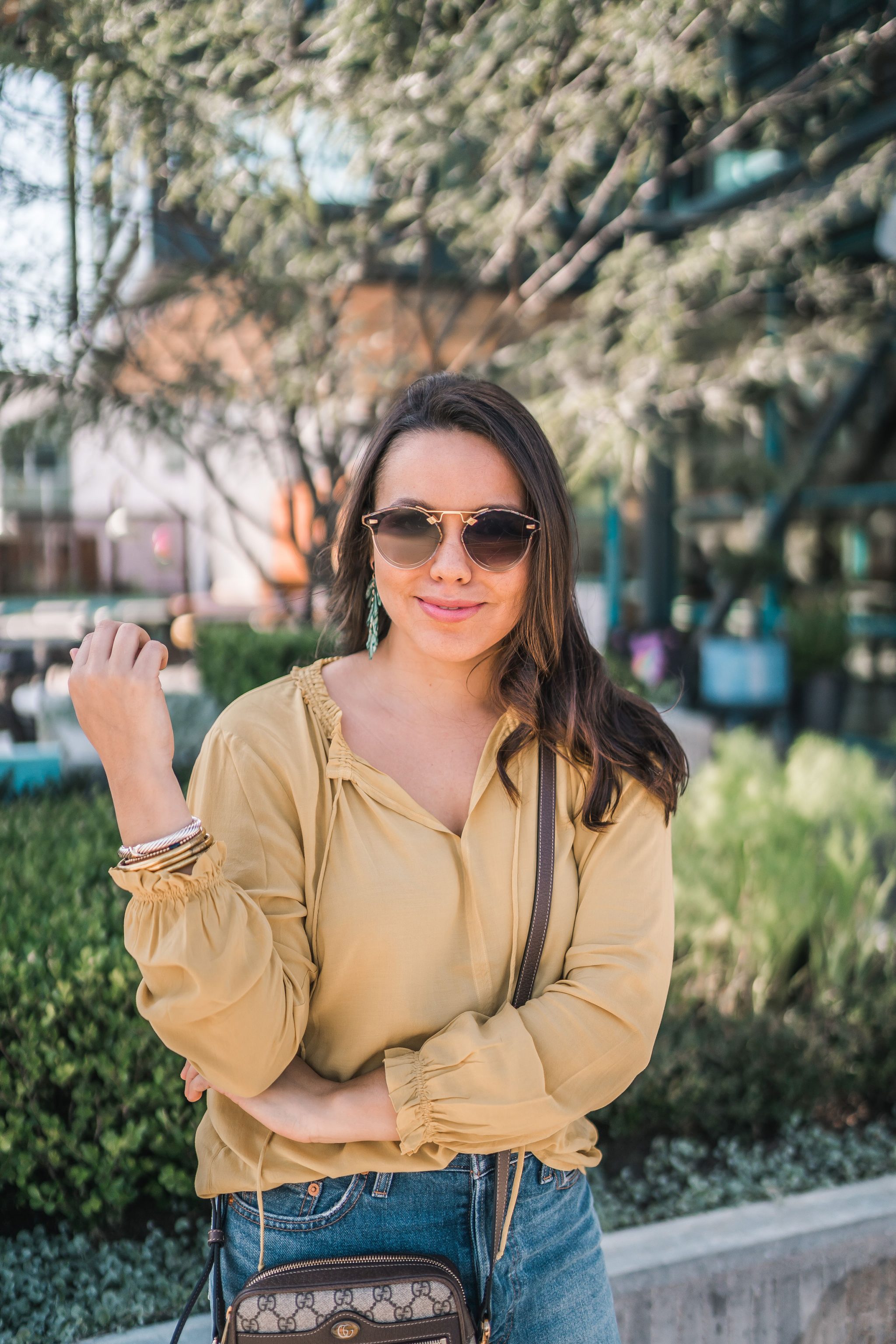 Krewe sunglasses, Yurman bracelets | Girl Wonder Life