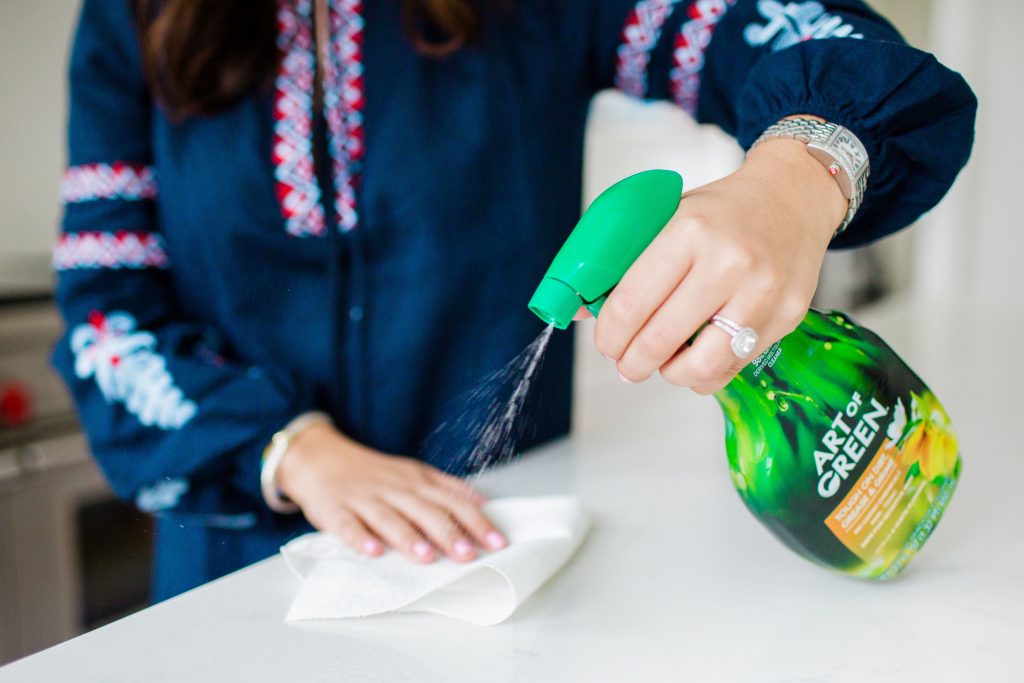 Art of Green clean household cleaning products | Girl Wonder Life