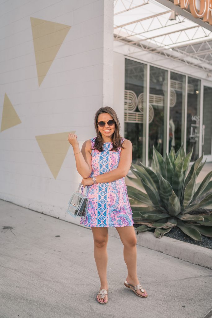 Lilly Pulitzer printed romper | Girl Wonder Life
