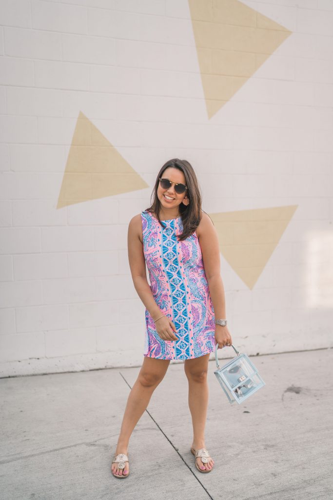 Lilly Pulitzer printed romper | Girl Wonder Life