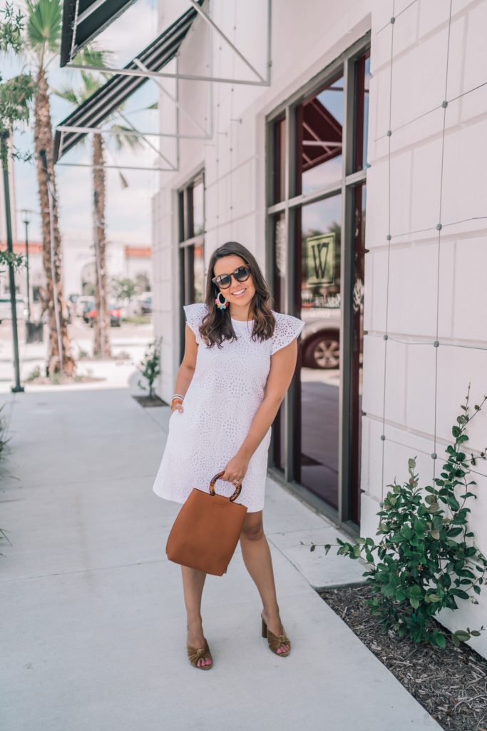 The white eyelet dress you need for summer