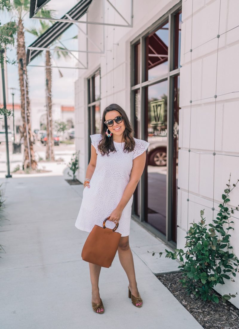 The white eyelet dress you need for summer