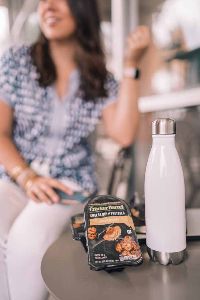 Cracker Barrel cheese & pretzel snacks at Kroger