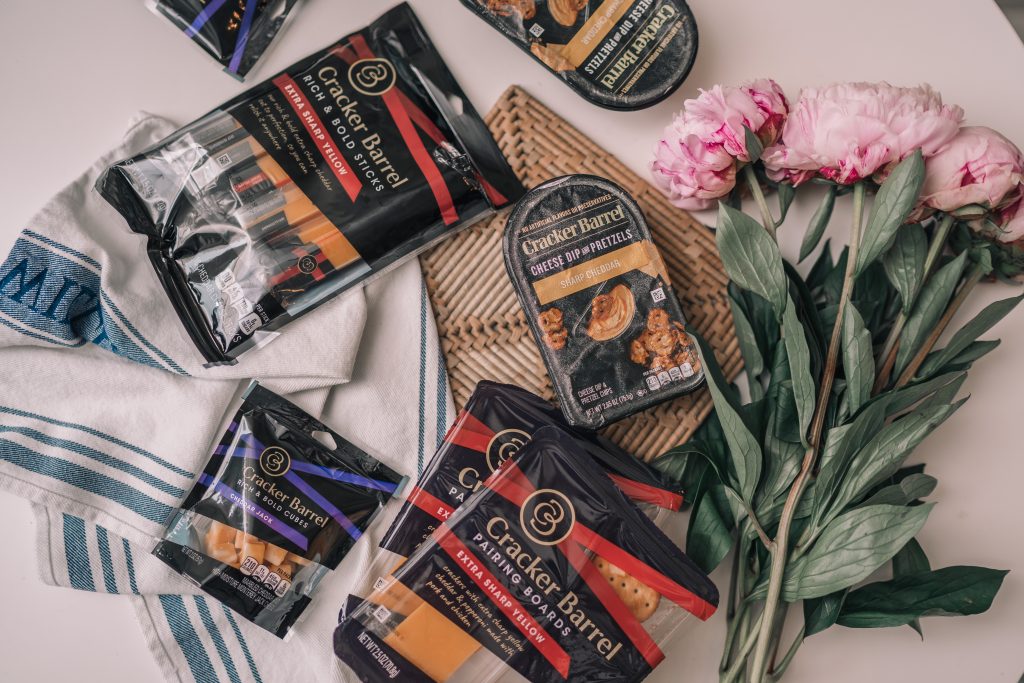 Cracker Barrel cheese snack options for on the go lifestyles