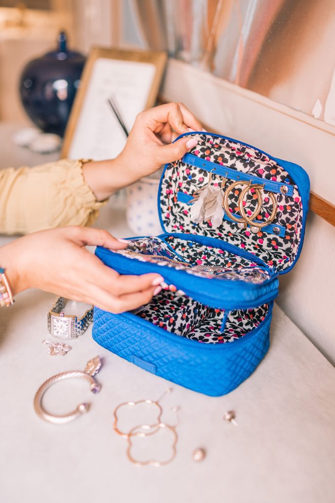 Vera Bradley travel jewelry case 