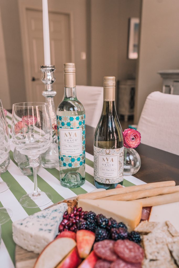 AVA Grace vineyards wine pairings