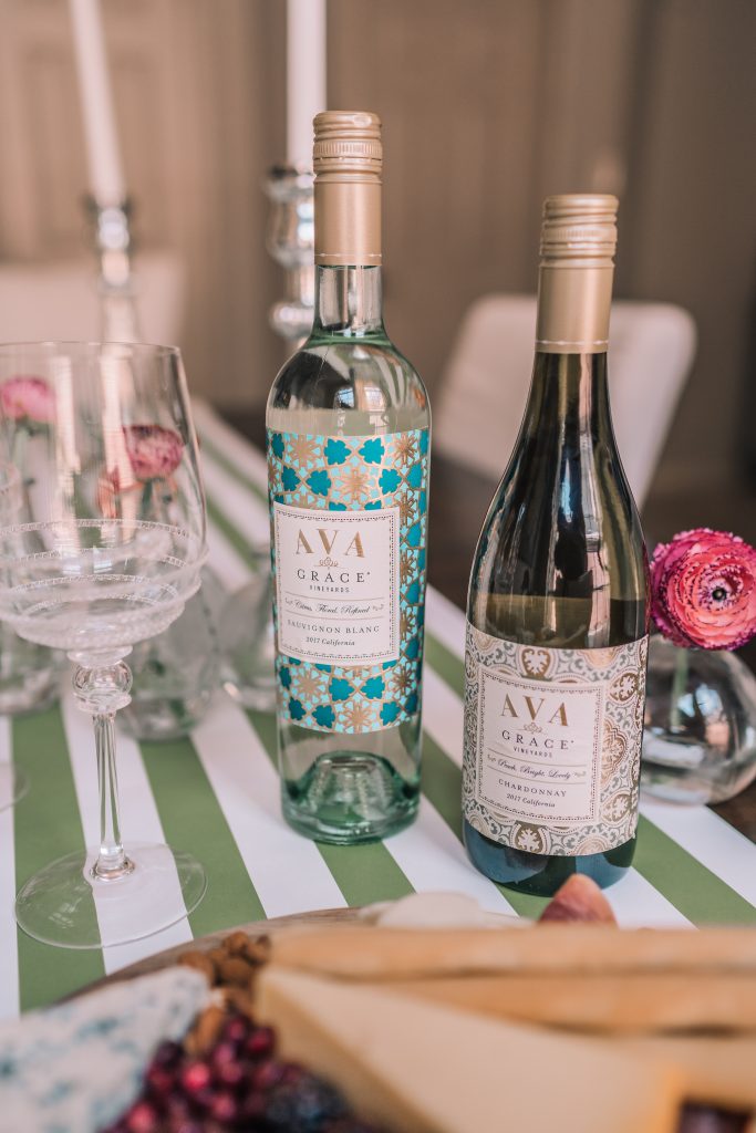 Entertaining with AVA Grace vineyards wine