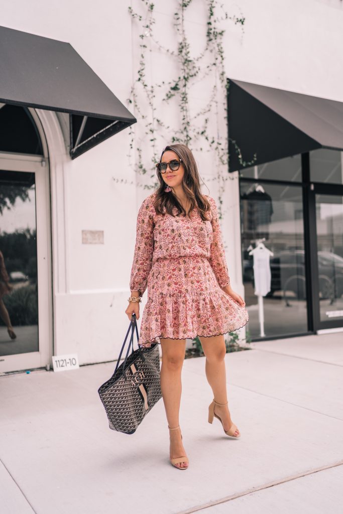 Velvet by Graham and Spencer floral boho dress