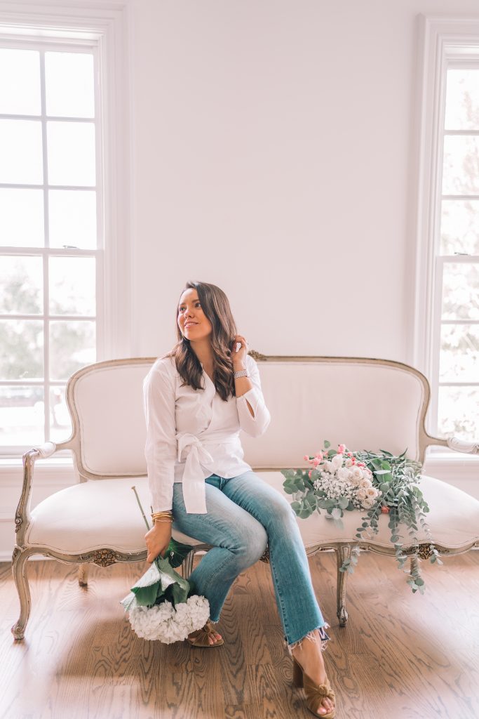 Mother Denim the Insider High Waist crop jeans 