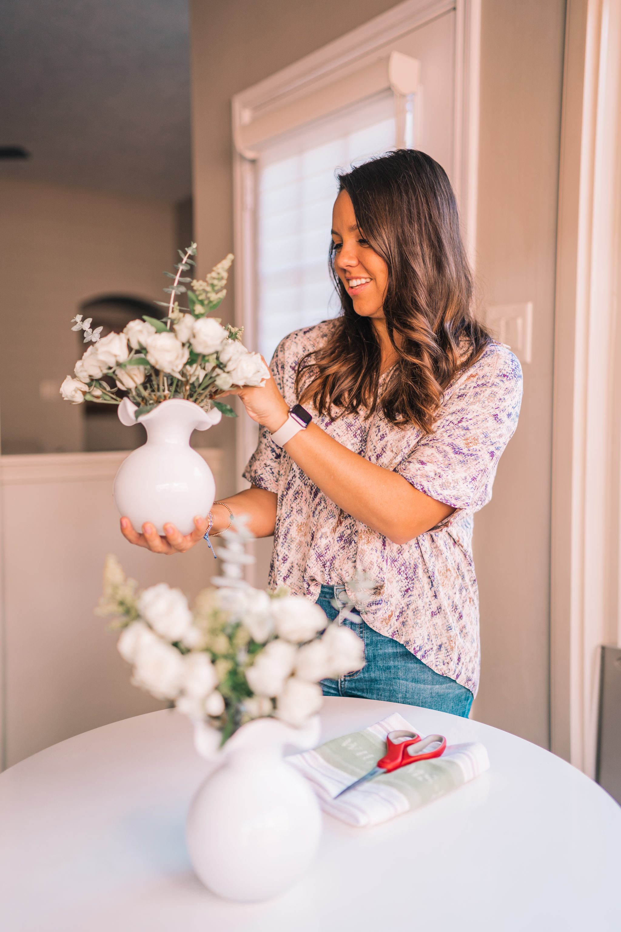 5 minute Simple DIY Flower Arrangements