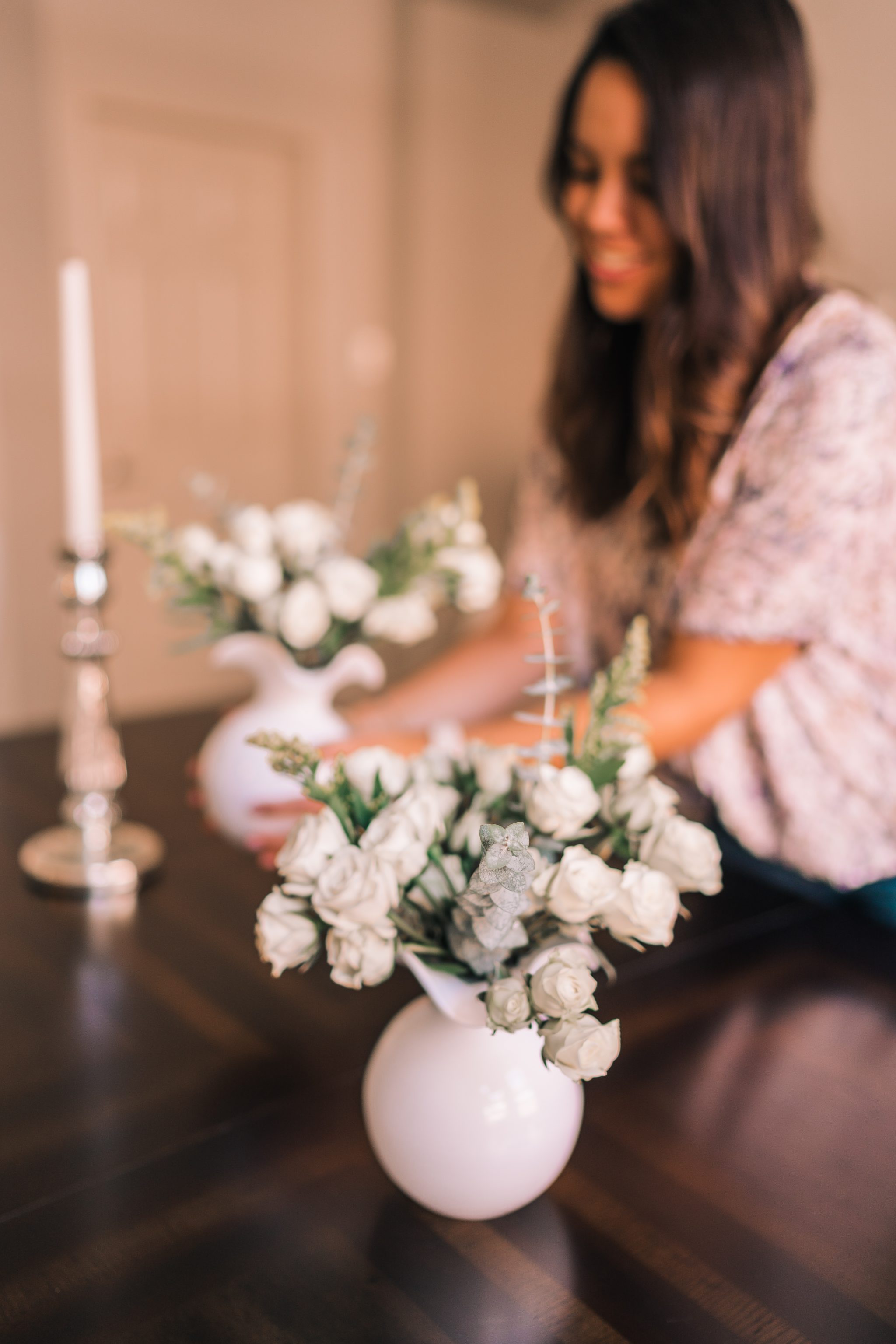 Budget-friendly at home flower arrangements