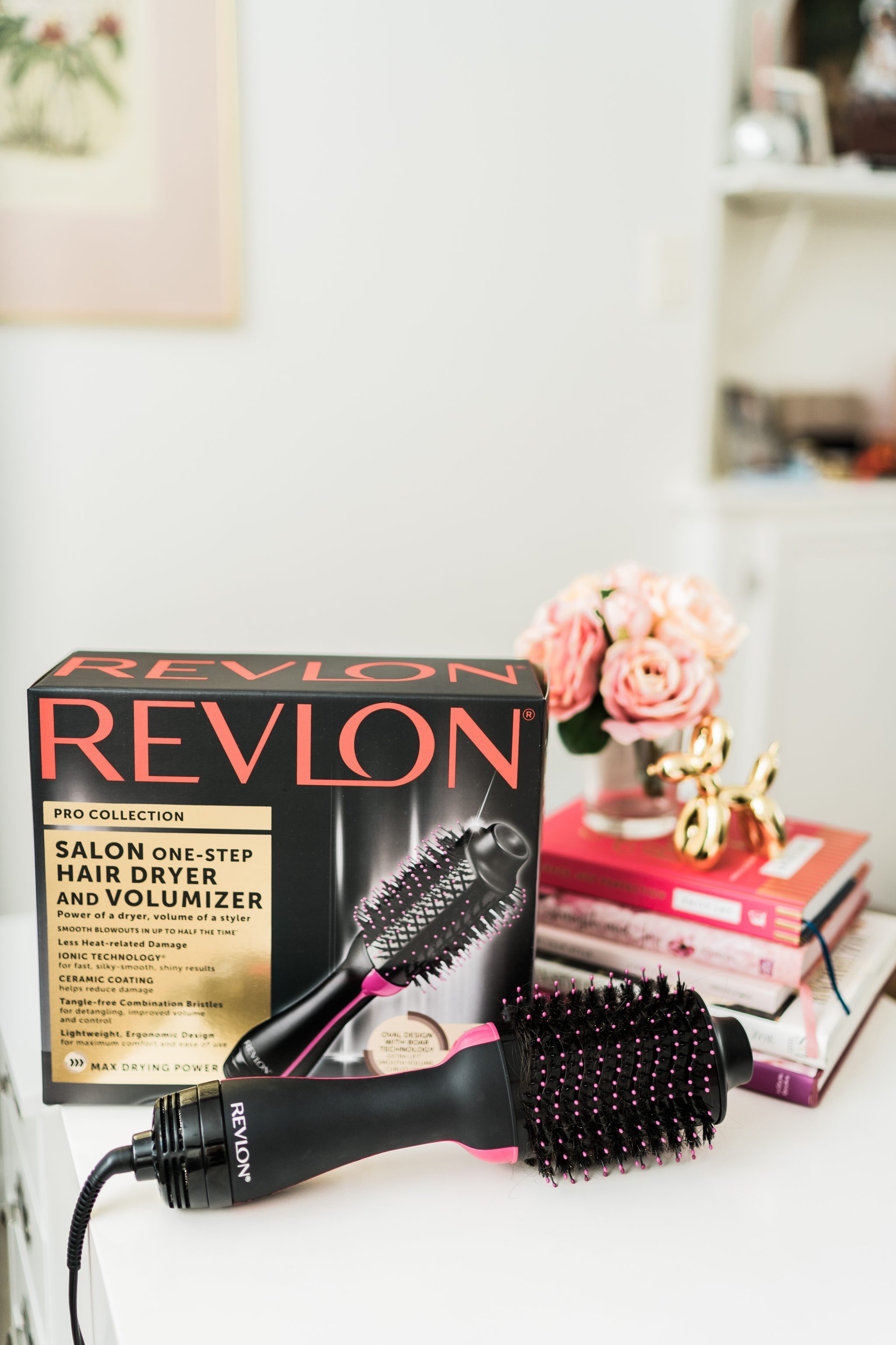 Salon Quality blowout with Revlon One-Step Hairdryer