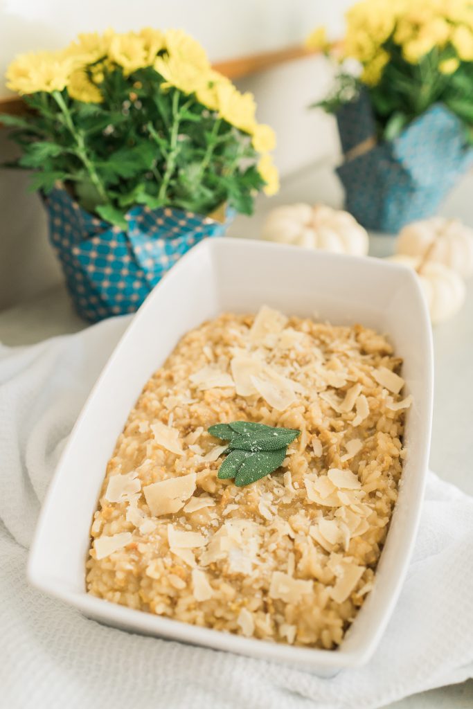 Friendsgiving side dishes ideas butternut squash risotto