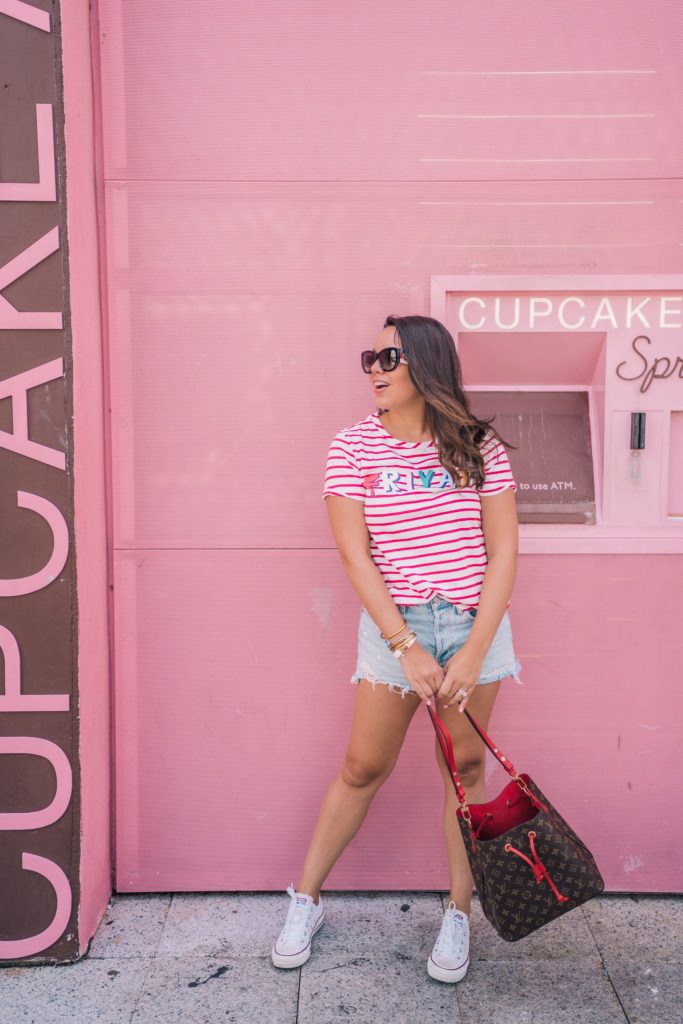 Preppy Joules clothing, FRIYAY tee