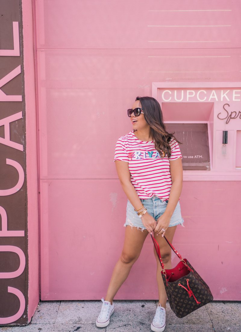 Preppy Joules clothing, FRIYAY tee