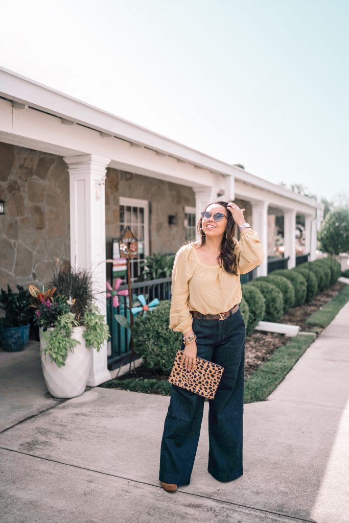 How to wear the wide-leg denim trend on a budget 