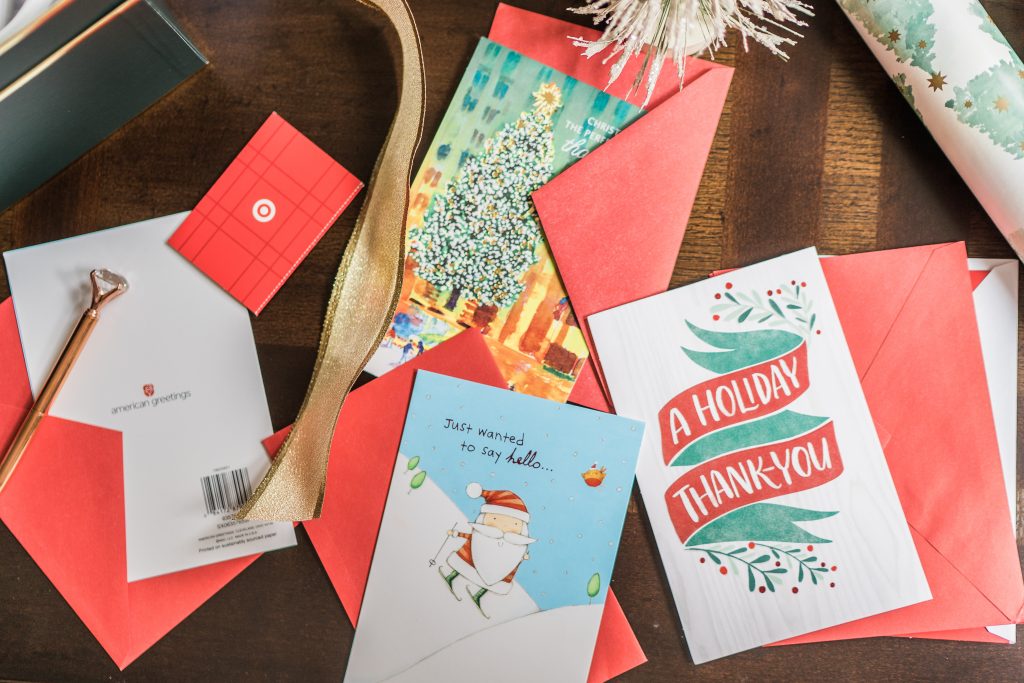 American Greetings holiday cards at Target