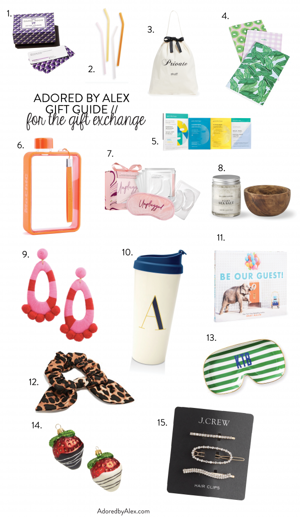 Gifts for the holiday gift exchange, under $25