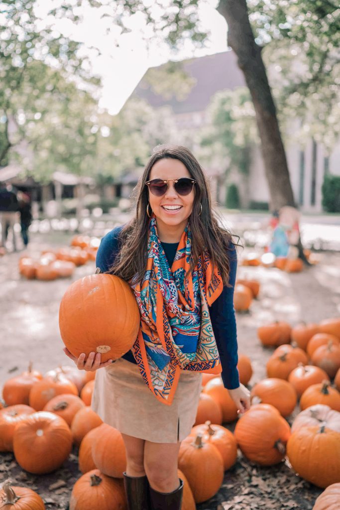 Printed scarfs that look more expensive than they are