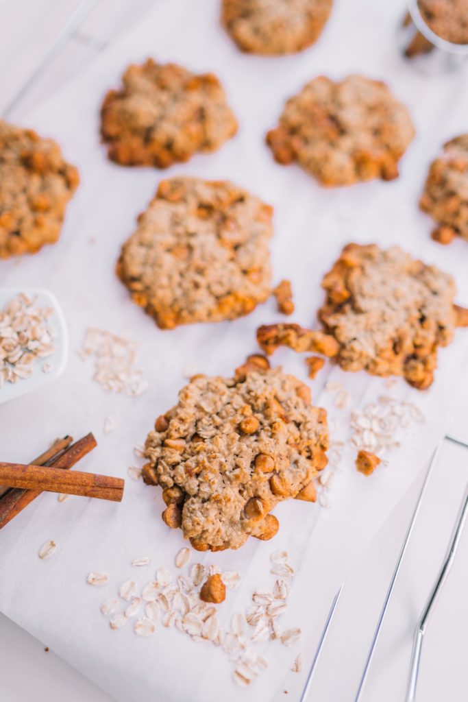 A healthy spin on Butterscotch & Oatmeal cookies