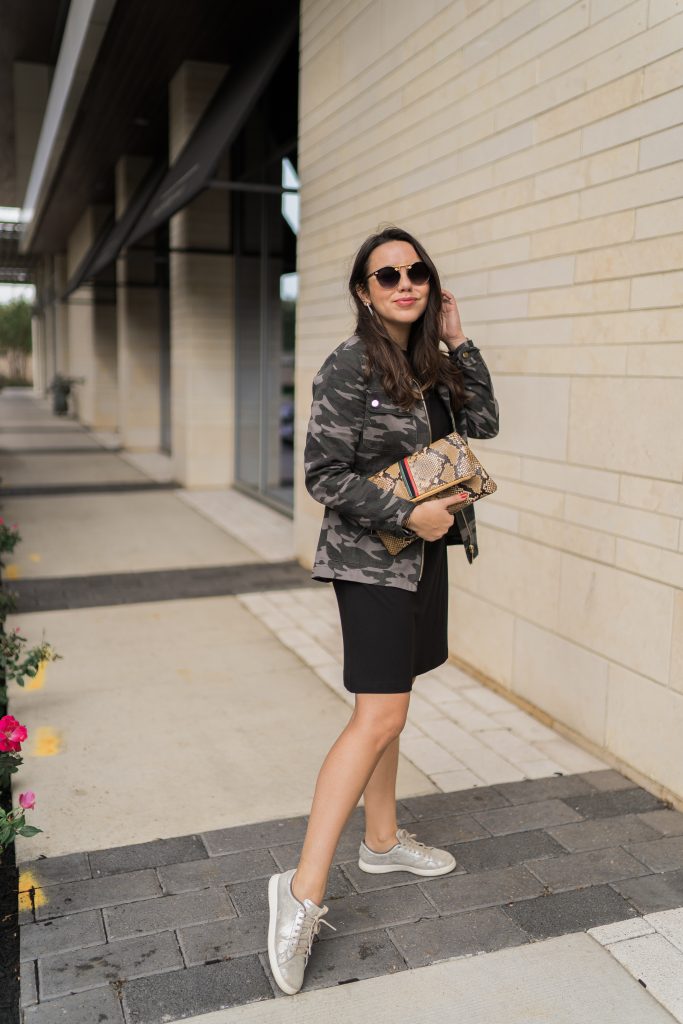 How to pair sneakers with a dress | Girl Wonder Life