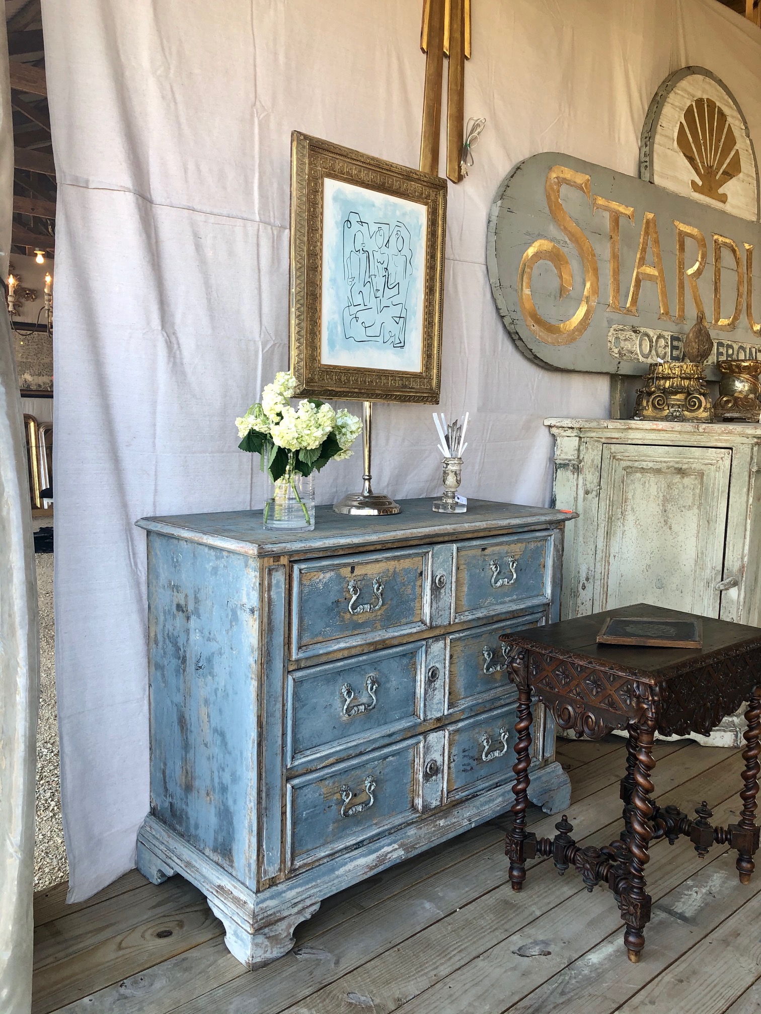 Blue Hills Round Top, Texas antique show